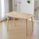 Husno Rectangular Solid Wood Dining Table