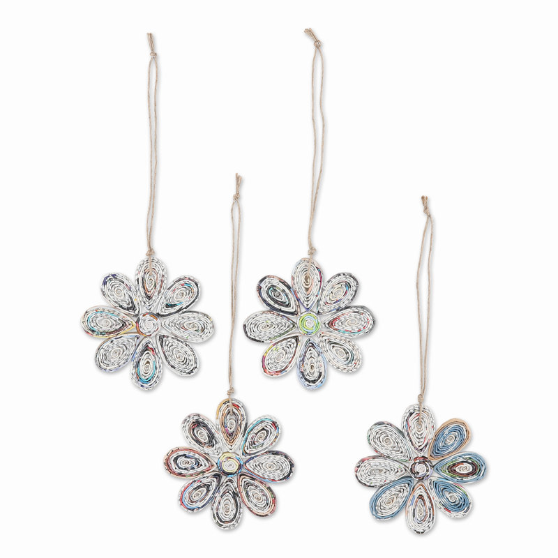 Ornement suspendu floral Floral Holiday