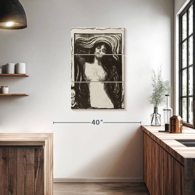Leisha Madonna Liebendes Weib 1895, H 38 po x l 24 po