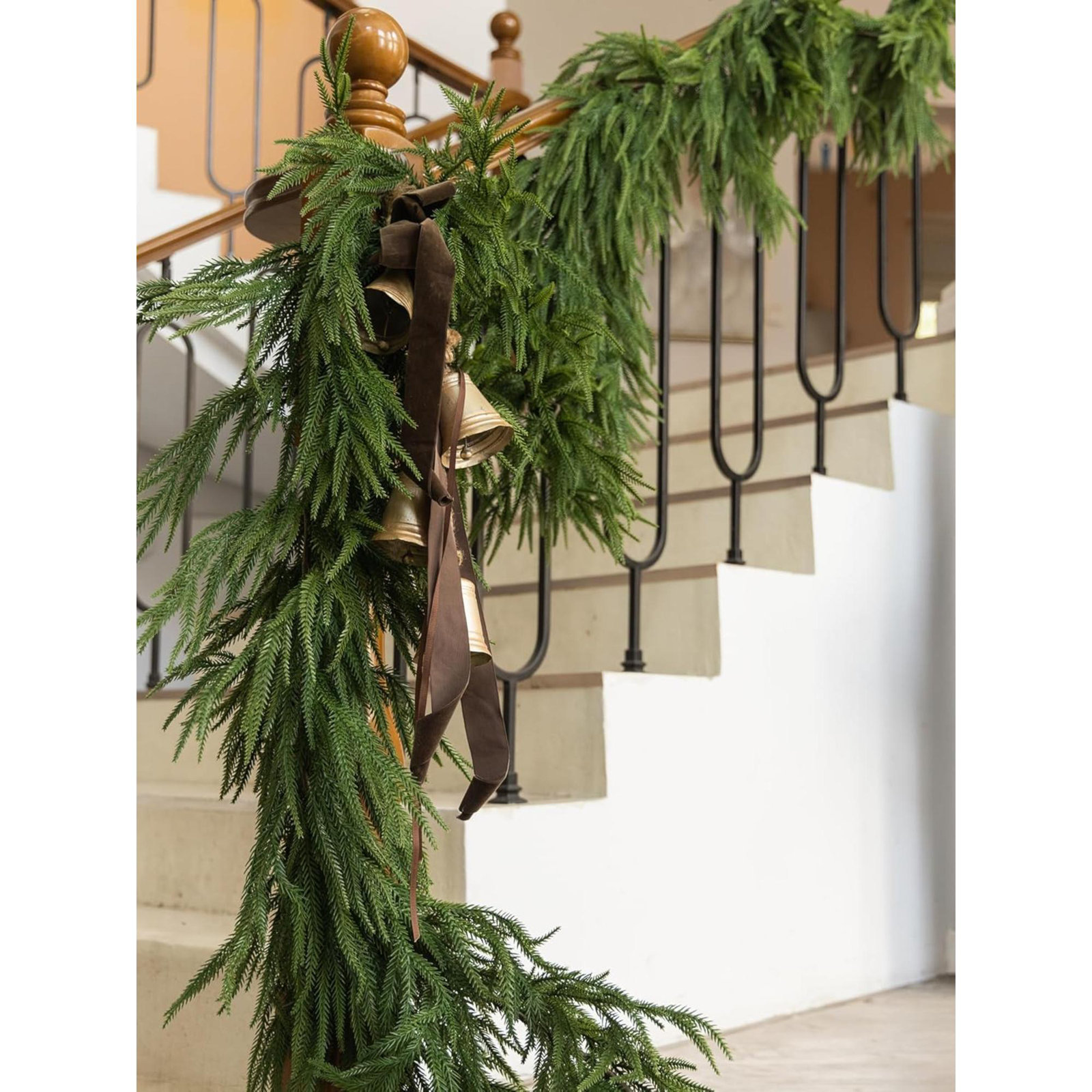 1" Norfolk Pine Christmas Garland