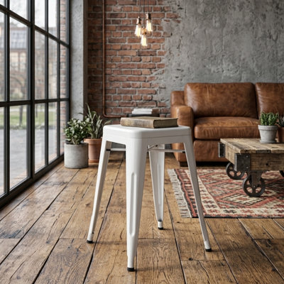 Ron Metal Accent Stool