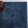 Natonia Shiny Shaggy Blue Area Rug