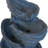 Decorative 4-Tier Nautilus Shell Water Fountain - 13.4" x 9.4" x 21.5" - Blue