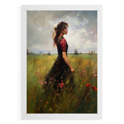 WOMEN Series CCCCXIV - impression sur toile de qualité supérieure seulement - non encadrée - prête à être accrochée