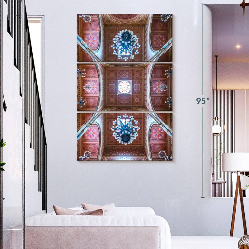 Masam Dohany Street Synagogue, 74" H x 48" W