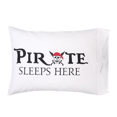 Housse de coussin Pirate Sleep Here