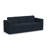 Lockheart 88 inch 3-Seat Modular Sofa Blue Square Arm-126757817