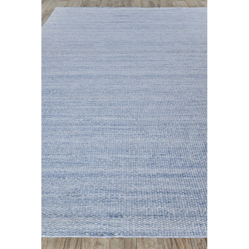 Loro Area Rug in Light Blue, Rectangle 6' x 9'
