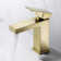 Single Hole Bathroom Faucet with Drain Assembly, Single Handle Bathroom Sink Faucet with Pop-up Drain Stopper