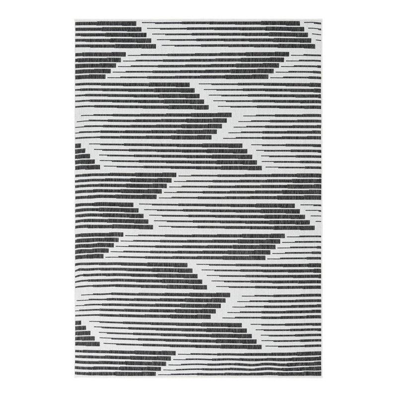 Geometric Indoor / Outdoor Rug, Rectangle 7'1" x 10'