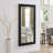 Elegant Mosaic Frame Full Length Mirror, Rectangle Wall & Floor Mirror for Bedroom, Living Room