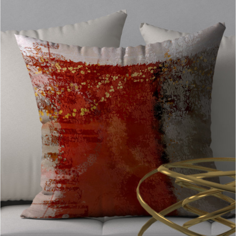 Housse et insert de coussin charmant charmant, 24" X 24"
