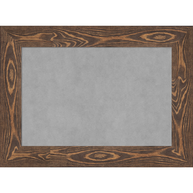 Tableau magnétique encadré brun pont, H 22 po x l 30 po