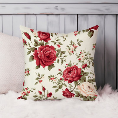 Floral Rose Flowers Petals Shabby Elegance III