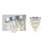 3-Light Chrome Wall Sconce With Clear Hanging Crystals-821189750