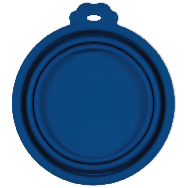 Bol de voyage rond en silicone petmate