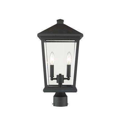 Bourke 2 -Light 19.5" H Hardwired Lantern Head