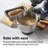 Hamilton Beach® 7-Speed 4-Quart Electric Stand Mixer with Splash Guard, Dough Hook, Flat Beater, and Whisk Attachments-33809246