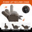Fauteuil inclinable Power Lift avec massage et chaleur pour les personnes âgées-948039