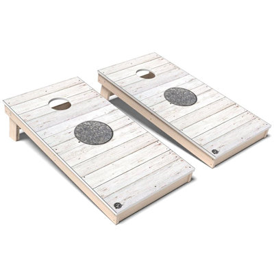International Flag Rustic Japan All-Weather Composite Cornhole Board Set