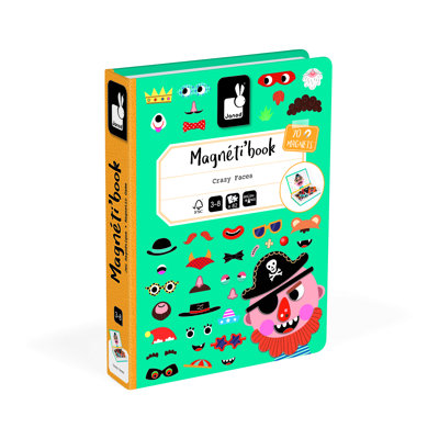 MAGNETI'BOOK - BOY'S CRAZY FACES