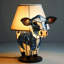Ornements de lampe de table de nuit en résine