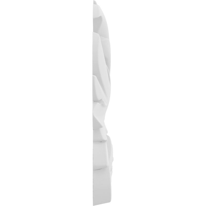 Rosette Geneva, H 3,75 po x l 5 po x P 0,38 po