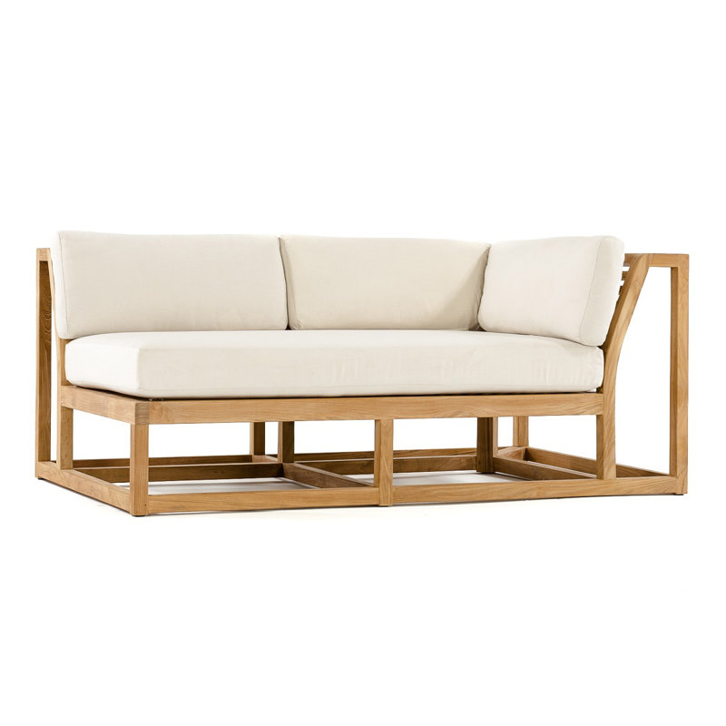 66.5'' Wide Loveseat with Cushions, Left Hand Facing