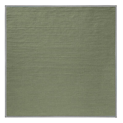 Machine Washable Solid Brown Area Rug