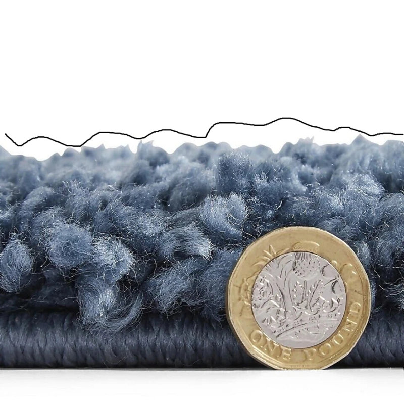 Shag Area Rug, Rectangle 120 x 170 cm