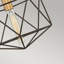 Ausonio 1 - Light Brown Cluster Pendant