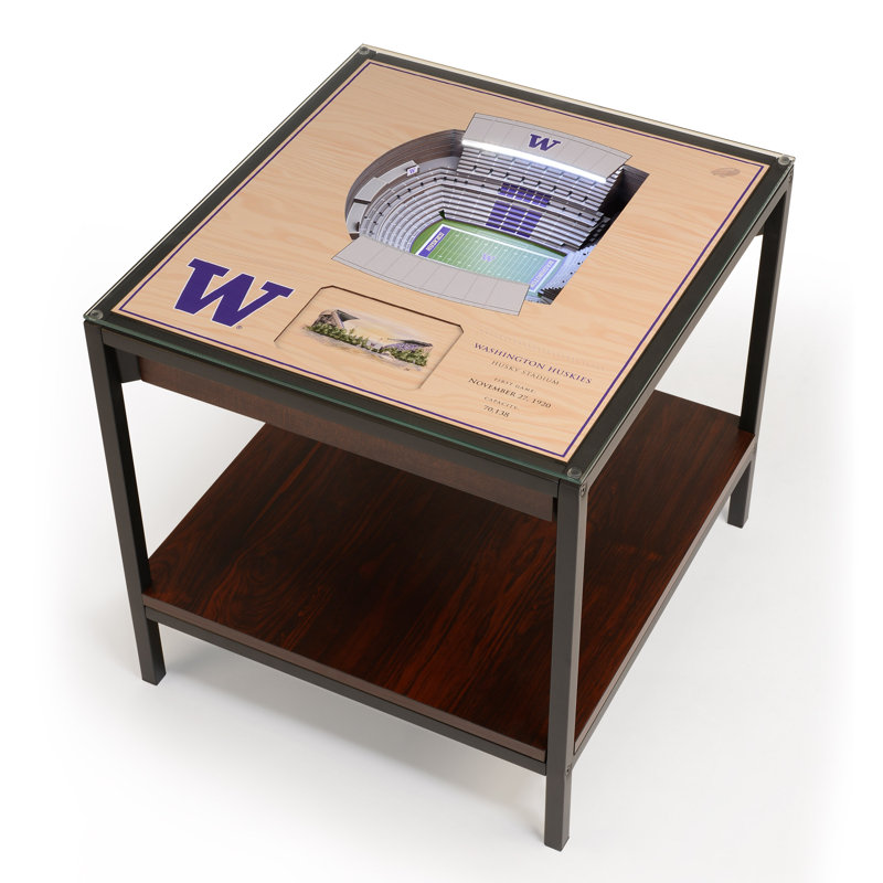 End Table, Washington Huskies