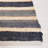 Wlikerson Hand Woven Jute/Cotton/Wool Striped Rug in Charcoal/Ivory-1681777434