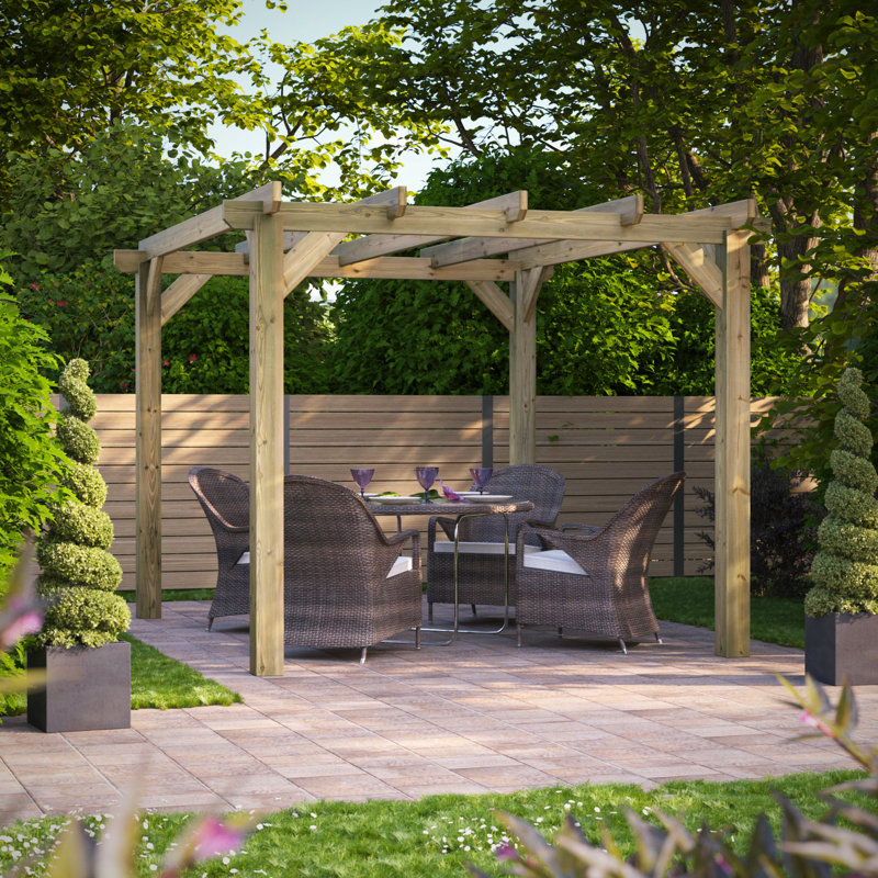 Powersheds Timber Pressure Treated Pergola
