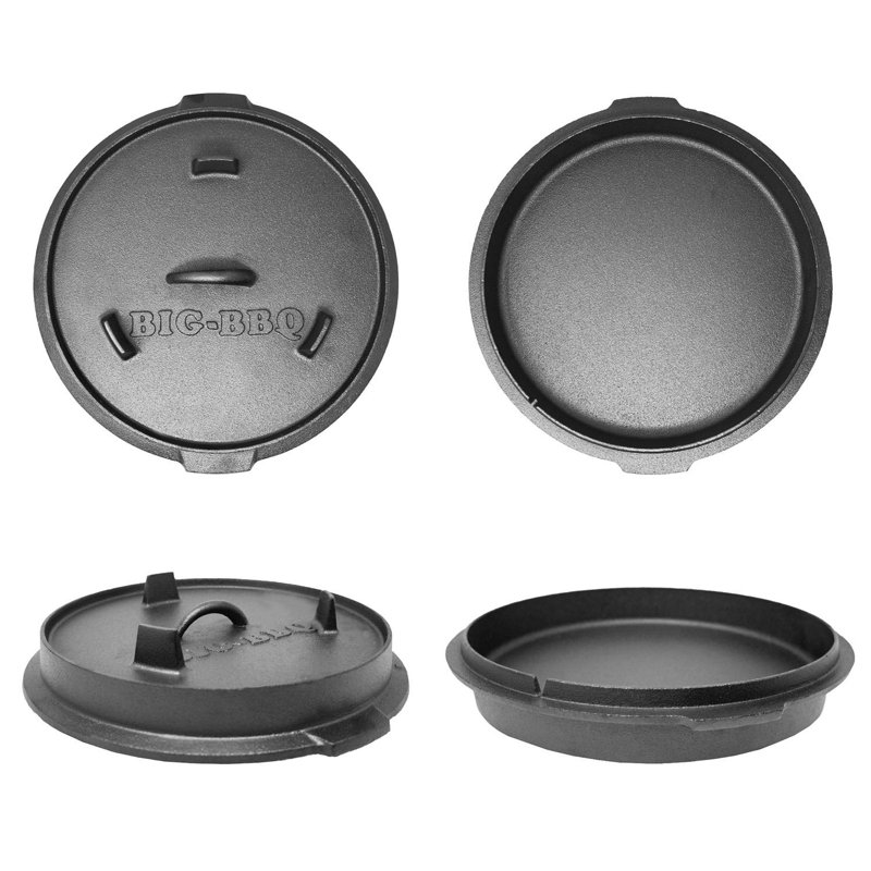 Klarstein Cast Iron Round Casserole Dish, 11.5