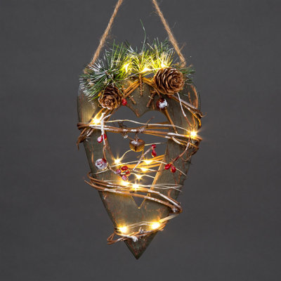 22cm PVC No Holiday Shaped Ornament