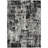 Machine Washable Indoor/Outdoor Chayden ACN1008 Black Rug-99131411