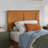 Amandah Low Profile Solid Wood Panel Bed-1063239675-1063239672