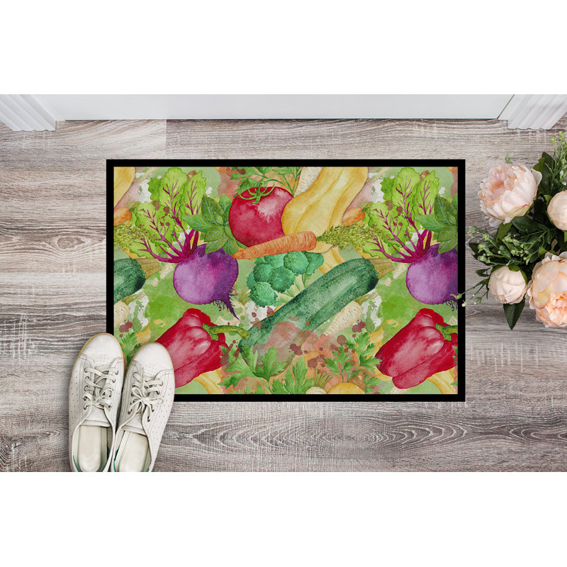 Non-Slip Outdoor Doormat, Rectangle 18" x 27"