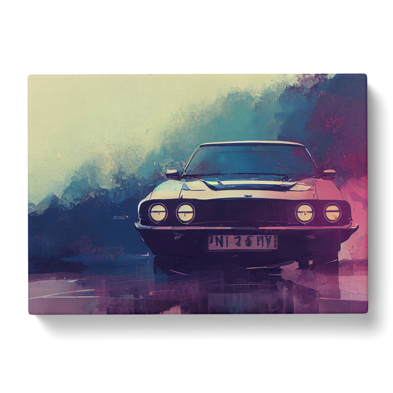 Concept Car Vol.5 - Wrapped Canvas, 35cm H x 50cm W x 3cm D