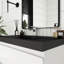 Meuble-lavabo simple 36 po avec plateau en résine Marchall-2036669104