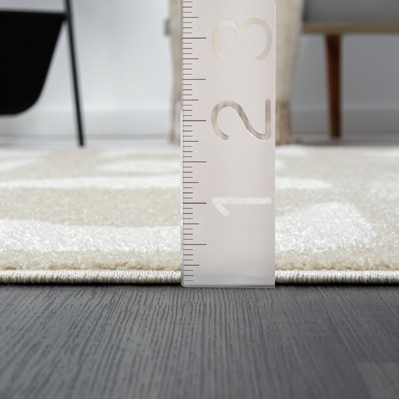 Tapis géométrique moderne Mailiah Abani Rugs Nuevo NUE220A, Rectangle 4 pi x 6 pi