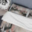 Ensemble de housse de couette en microfibre / polyester rose et noir Minimalims Fludity I Bedding-349926266