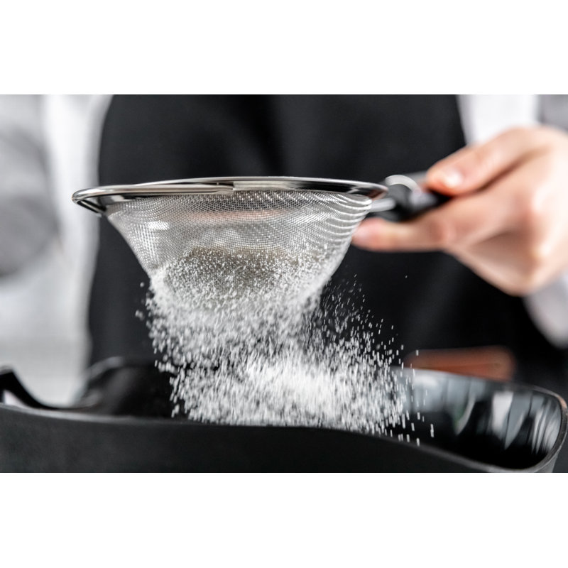 MasterClass Soft Grip Stainless Steel Food Strainer