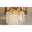 Luminaire suspendu en cristal 4 lumières Transitional-1042188880