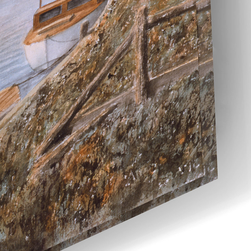 «Belle River, Ontario» par Stanton Manolakas, art mural en verre acrylique, H 12 po x l 16 po x P 0,13 po