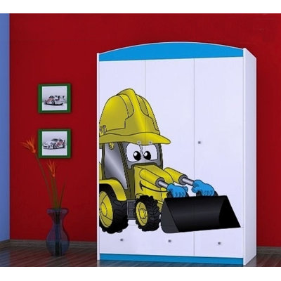 Artin 3 Door Wardrobe