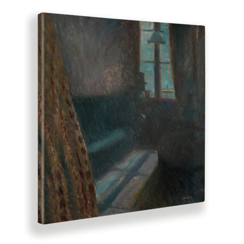 Madonna by Edvard Munch - Rectangle Painting on Vetro Acrilico Plexi, 100cm H x 70cm W