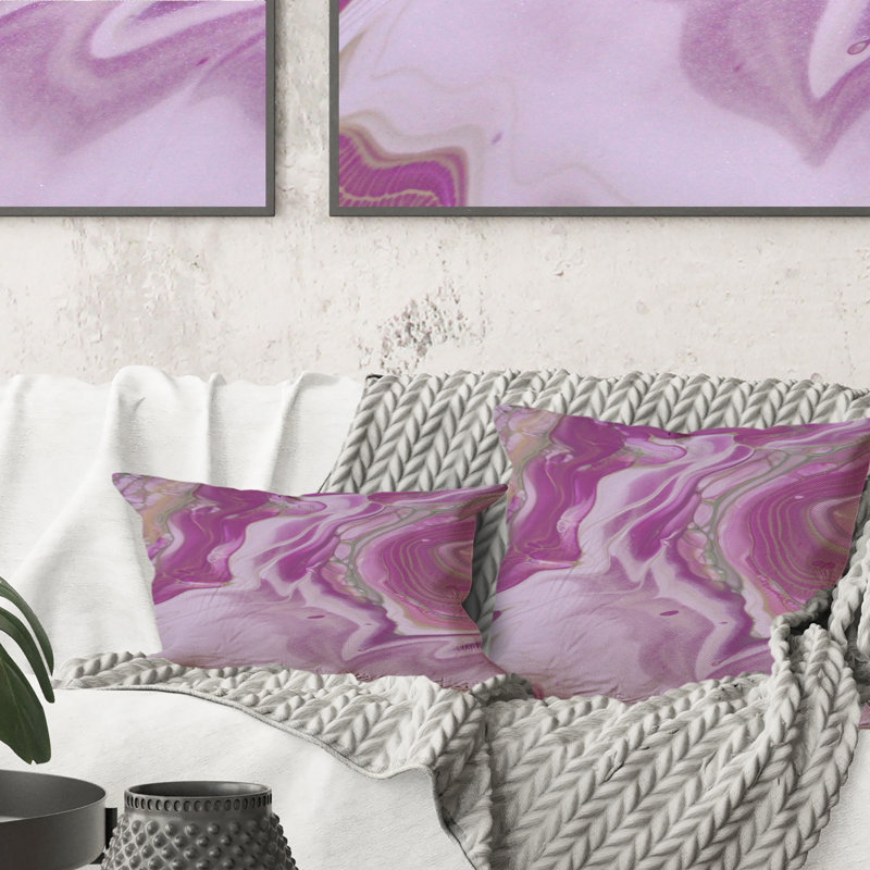 Coussin Pink, 16 po x 16 po