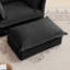 Repose-pieds luxueux et confortable en chenille-129874219